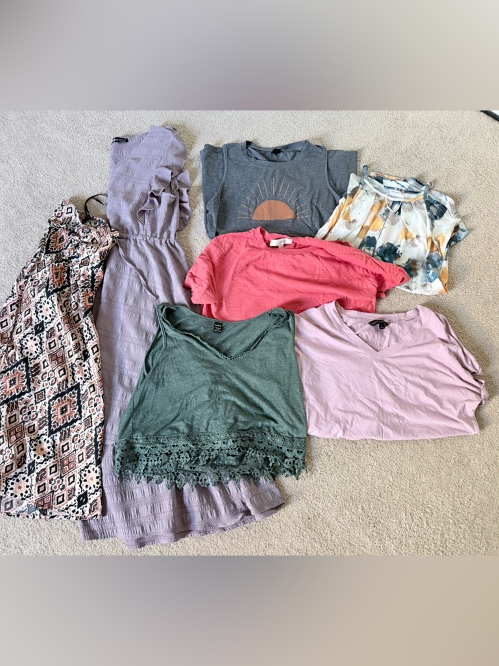 Women's Tops & Dress Bundle